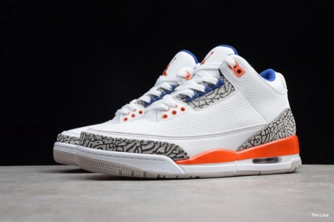 Reps TBK 'Knicks Retro Air 3 136064-148 Rivals' Jordan 0802